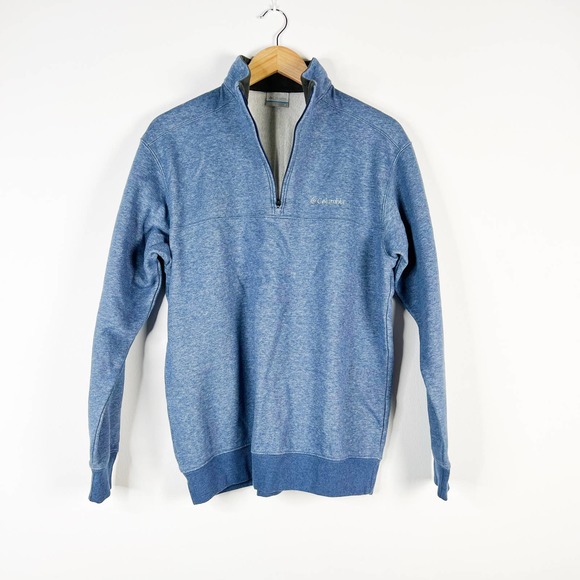 Columbia Other - Columbia mens blue 1/4 zip pullover sweater Size medium
